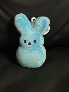 💙5/$22-Blue Plush Bunny Keychain - Soft Bunny Clip